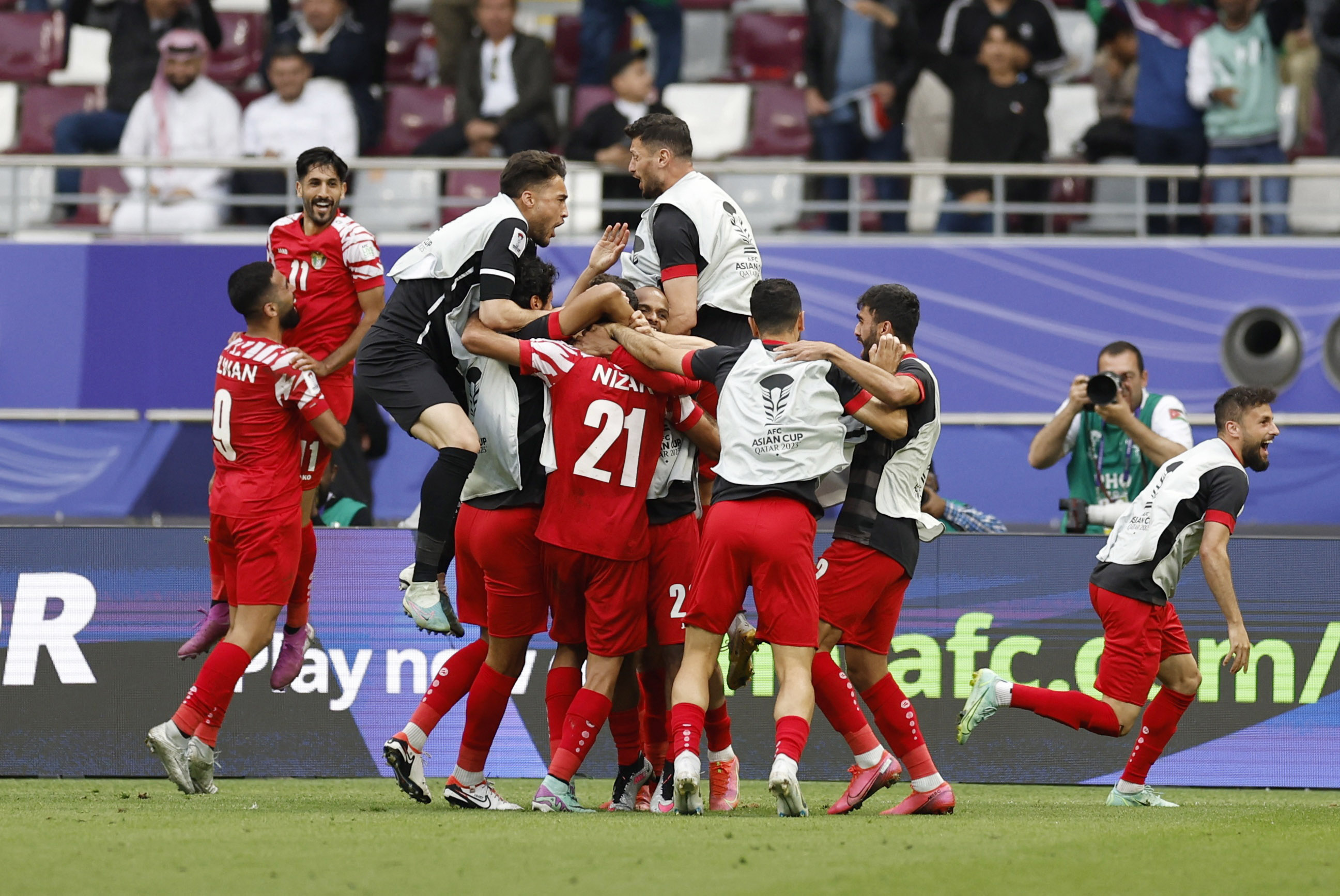 Pengantar Pertandingan Irak vs Yordania